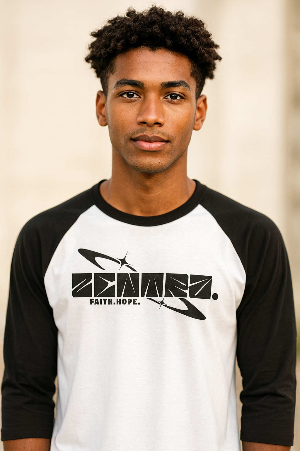 ZENTRA  3/4 Sleeve Raglan Shirt