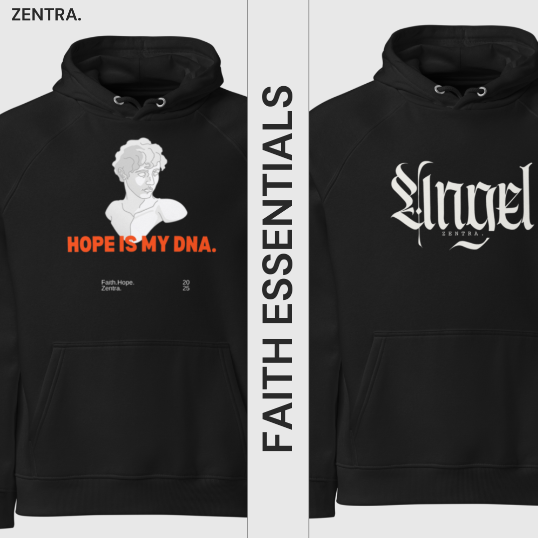 ⚠️ FAITH ESSENTIALS - Angel + Hope Hoodies (15 ONLY)