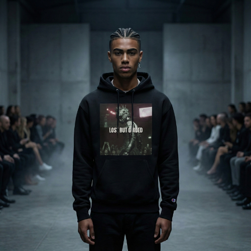 Zentra x Champion LOST BUT GUIDED  hoodie