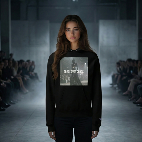 Zentra x Champion GRACE OVER CHAOS  hoodie